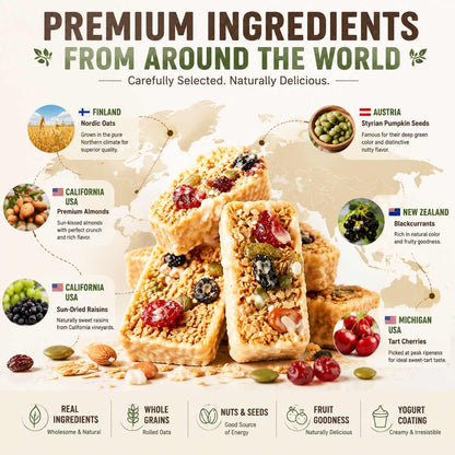 Yogurt Coated Granola Snack Bites-Zuckerberg