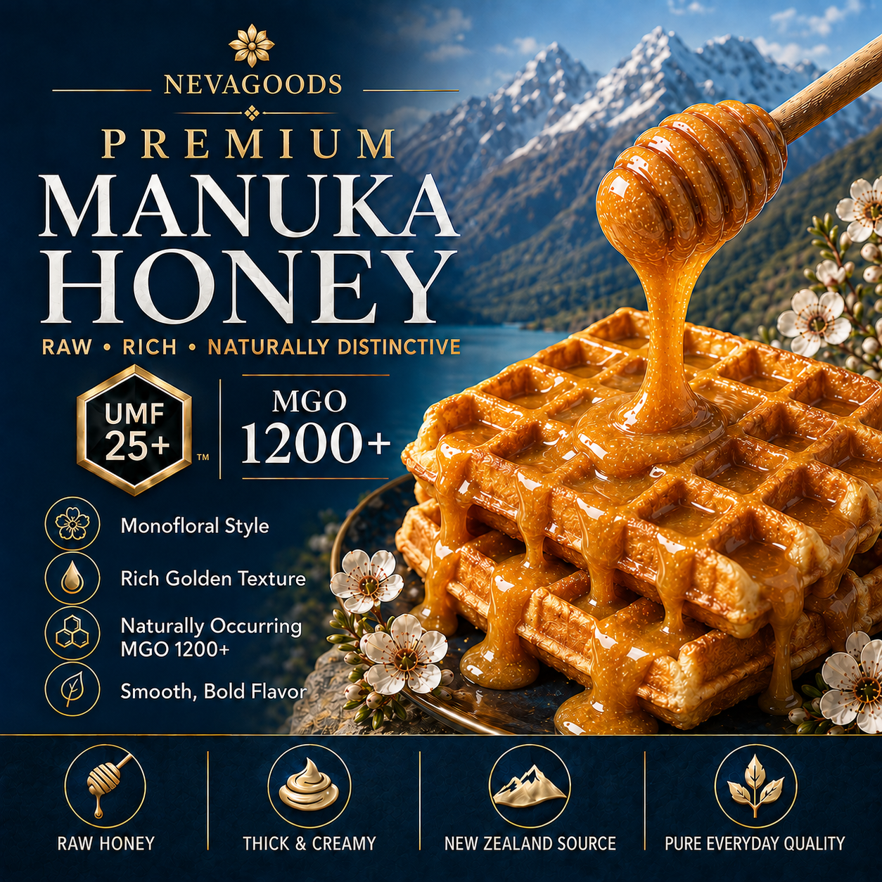 Raw MGO Manuka Honey-Zuckerberg